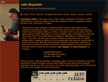 Tablet Screenshot of johnbruschini.com